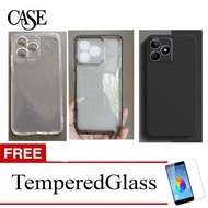 Soft Case for Realme C53 2023 - 6.74 inch - Free Tempered Glass