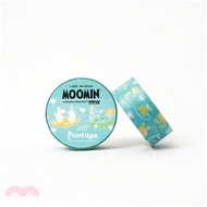 26.嚕嚕米Moomin 15W紙膠帶-湖水藍