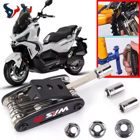 For SYM Z1 FNX 125 150 Husky ADV 300 Fiddle DRGBT DRG 158 GTS 250i 300i Moto Accessories Portable Sc
