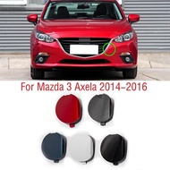 |”}》: ฝาที่ครอบตะขอลากกันชนหน้ารถสำหรับ Mazda 3 Axela 2014 2015 2016รถพ่วงลากแผ่นปิดตาฝาสีดำสีขาวสีเงินสีแดง