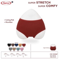 (3pc) Sorex 1258 CD | Sorex Women's Midi Basic Super Stretch Panties - Kshop