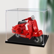 Transparent Acrylic Display Box For Lego 40517 Mini VESPA Vesper Motorcycle Handmade Display Case Du
