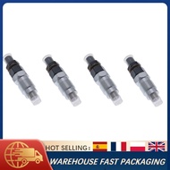 4PCS Fuel Injectors 23600-67040 093500-7020 For Toyota Hilux Prado 1KZ-TE 3.0L Diesel Engine Nozzle 