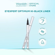 Wardah EyeXpert Optimum Hi-Black Liner -Waterproof Felt Tip Eyeliner with Intense Color, Long-Lastin