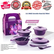 Tupperware Purple Royal Petit Serveware Set 11159625 J7