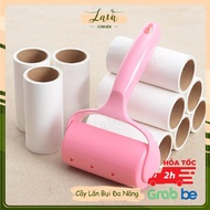 Dust roller, bed roller, dust roller core, clothes roller