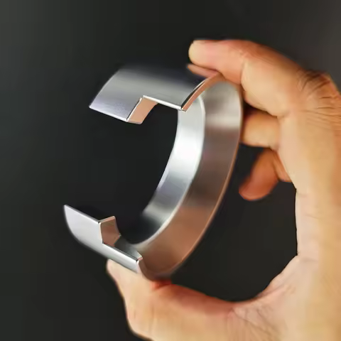 58MM Handle Coffee Powder Ring Coffee Grinder Anti-Flying Powder Ring for Eureka Mignon MMG Grinder 