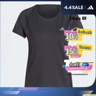 adidas วิ่ง เสื้อวิ่ง Adizero ผู้หญิง สีดำ IX2826