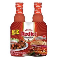 COMBO 2 SỐT ỚT FRANKS RED HOT ORIGINAL CAYENNE PEPPER SAUCE 354 ml