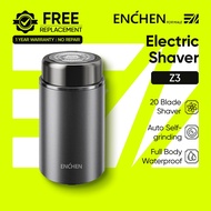 Enchen Z3 Mesin Cukur Janggut Mini Electric Shaver Portable Shaver Machine Full Body Wash Shaver Man