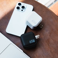 45W / 65W Block GaN氮化鎵雙孔快充頭-黑色