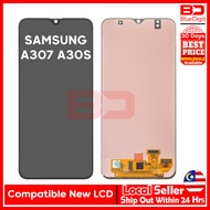 SAMSUNG A30S A307 SM A307F A307FN A307G OLED LCD + Fingerprint W/F Touch Screen Digitizer Display Re