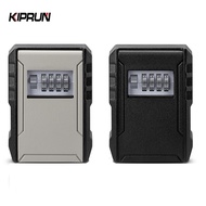 KIPRUN Key Lock Box, Resettable 4 Digit Combination Wall Mount Key Storage Box, Key Safe Box for Car
