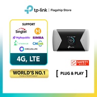 TP-LINK M7650 600 Mbps 3G/4G LTE-Advanced Mobile Dual Band Travel WiFi Router/MiFi/Hotspot (with Sim