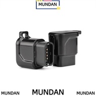MUNDAN 4-Pin to Type-C Converter, LED Indicator Compact USB-C Bike Charger, Portable Waterproof Fast