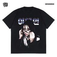 Ebnerwise Hyein Newjeans Unisex Black T-shirt