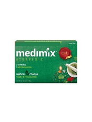 Medimix - 印度綠寶石皇室 藥草浴美肌皂 經典美肌皂125g | 阿育吠陀