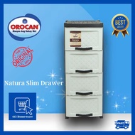 Orocan Natura 4L or 5L Caha de Oro Drawer Cabinet Slim Organizer 4 Layer 5 Layer - Orocan #6821