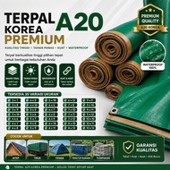 Korean A20 Tarpaulin Kuda Kencana Premium Waterproof Heat Resistant Size 3x7 4x6 5x5 6x6 Meters etc.