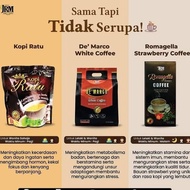 100% HQ JRM KOPI RATU/DE MARCO WHITE/D'/ROMAGELLA STRAWBERRY COFFEE/JAMU RATU MALAYA/BONDA ROZITA