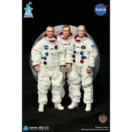 DID 1/12 APOLLO 11 ASTRONAUTS APOLLO Neil Armstrong & Buzz Aldrin & Michael Collins Action Figure