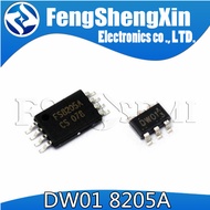 SKY-New ( DW01+FS8205A)  DW01+8205A Lithium battery protection chip DW01A DW01B SOT23-6  8205 TSSOP8