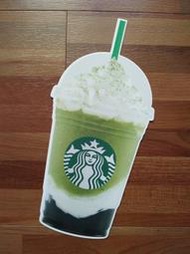 DieCut 星巴克酷卡明信片 Starbucks Matcha earl grey jelly 茶&amp;茶星冰樂