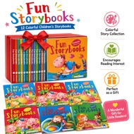 7 Random Books, Combining Classic Stories With Bright, Colorful Illustrations. Compact, Lightweight,