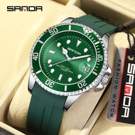SANDA Business Outdoor Quartz Waterproof Watch 7018