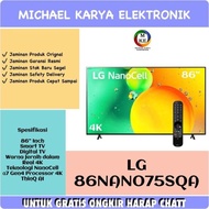 TV LG 86NANO75SQA 86 INCH NANOCELL 86 UHD 4K SMART TV LG 86NANO75
