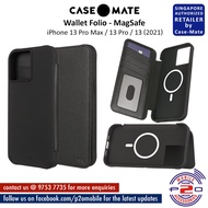 Case-Mate Wallet Folio for iPhone 13 Pro Max (6.7" 2021)/ iPhone 13 Pro (6.1" 2021)/ iPhone 13 (6.1"