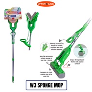 3M Scotch Brite Quick Dry PVA Butterfly Sponge Mop W3