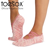 New Spring 2024 ToeSox Grip Full Toe Elle Tec โทซอคส์ ถุงเท้ากันลื่น ปิดนิ้วเท้า พิลาทิส บาร์ โยคะ และเต้น