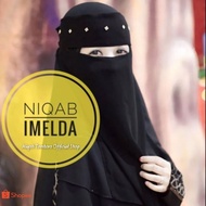 Niqab Imelda chiffon material