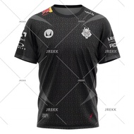 Men's G2 LOL Esports Competition Fashion Season 2025 Team Print Short Sleeve T-Shirt