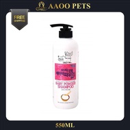 [AAOO Pets] Forcans Forbis Baby Powder Shampoo - Dog Shampoo (550ML)