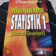 Selling Statistic Materia Materia Materia 1 Descriptive IR M IQBAL HASAN