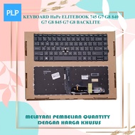 HaPe Elitebook 745 g7 g8 840 g7 g8 845 g7 g8 Backlite Laptop Keyboard