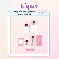 Stray Kids SKZ 5'OCLOCK Special Ticket Set -(Lee Know)