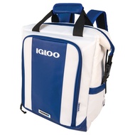 (CLEARANCE SALES) Original IGLOO Switch Backpack Marine white/navy - Convertible Soft Cooler Ice Bag Box Tote Insulated