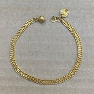 LR22 Mat Bracelet (gold) Titanium 23K