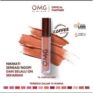 OMG OH MY GLAM Matte Kiss Lip Cream 14 Cappucino 3.5g Lip Cream Matte