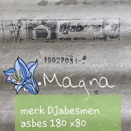 BERKUALITAS Djabesmen 180 x 80 / atap asbes / atap