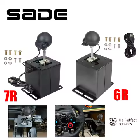 USB Simulator H Gear Shifter For Logitech G29/G25/G27/G920/G923 Thrustmaster T300RS/GT For ATS ETS2 