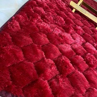 Ready 150x200cm Rasting Fur Carpet/ Modern Minimalist Carpet/ Rasfur Fur Carpet 150x200cm Fabric