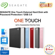 SEAGATE One Touch External Hard Drive / Hard Disk / HDD with Password Protection / USB3.0 2TB (Brought to you by Global Cybermind)