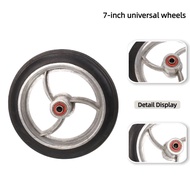 7-Inch Universal Replacement Wheels – Reliable for 7-Inch Medical Wheels, Wheelchairs, and Hand Cart