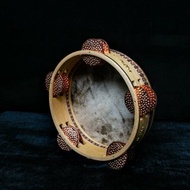 Frame Drum 古典樂器 Riq 手工製作 Riqq 木作 民謠 鈴鼓 收藏