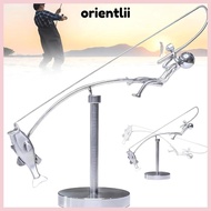 ORIENTLIIY Kinetic Fishing Sculpture, Desk Ornament Gift The Fisherman Balancing Sculpture, Creative