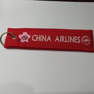 GANTUNGAN China Airline Embroidered Keychain